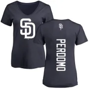 Luis Perdomo Women's San Diego Padres Backer Slim Fit T-Shirt - Navy