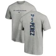 Luis Perez Los Angeles Rams Backer T-Shirt - Ash