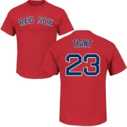 Luis Tiant Boston Red Sox Name & Number T-Shirt - Scarlet