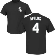 Luke Appling Chicago White Sox Name & Number T-Shirt - Black