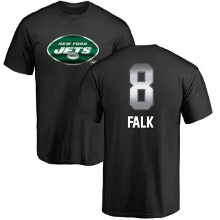 Luke Falk New York Jets Midnight Mascot T-Shirt - Black