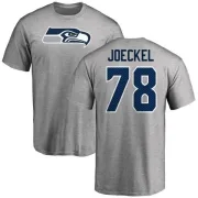 Luke Joeckel Seattle Seahawks Name & Number Logo T-Shirt - Ash