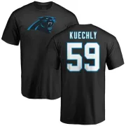 Luke Kuechly Carolina Panthers Name & Number Logo T-Shirt - Black