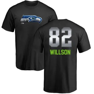 Luke Willson Seattle Seahawks Midnight Mascot T-Shirt - Black