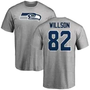 Luke Willson Seattle Seahawks Name & Number Logo T-Shirt - Ash