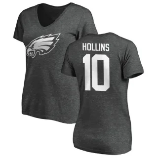 Mack Hollins Women's Philadelphia Eagles One Color T-Shirt - Ash