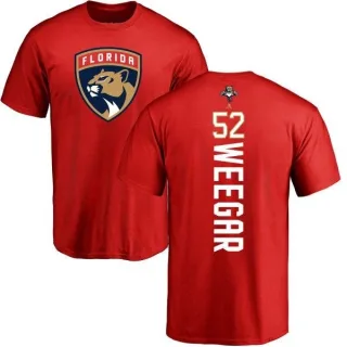 MacKenzie Weegar Florida Panthers Backer T-Shirt - Red