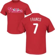 Maikel Franco Philadelphia Phillies Name & Number T-Shirt - Red