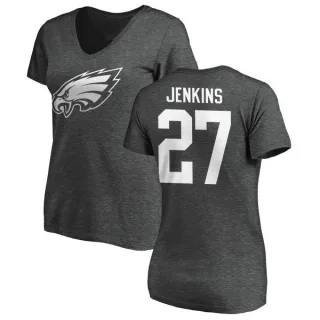 Malcolm Jenkins Women's Philadelphia Eagles One Color T-Shirt - Ash