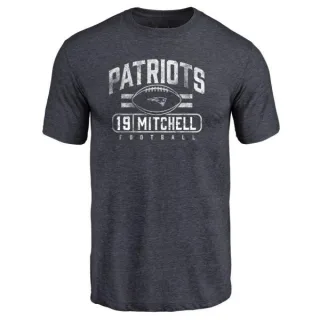 Malcolm Mitchell New England Patriots Flanker Tri-Blend T-Shirt - Navy