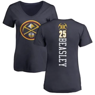 Malik Beasley Women's Denver Nuggets Navy Backer T-Shirt