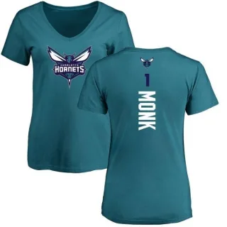 Malik Monk Women's Charlotte Hornets Teal Backer T-Shirt