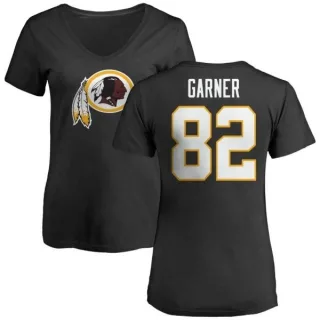 Manasseh Garner Women's Washington Redskins Name & Number Logo Slim Fit T-Shirt - Black