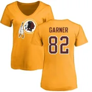 Manasseh Garner Women's Washington Redskins Name & Number Logo Slim Fit T-Shirt - Gold