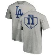 Manny Mota Los Angeles Dodgers RBI T-Shirt - Heathered Gray