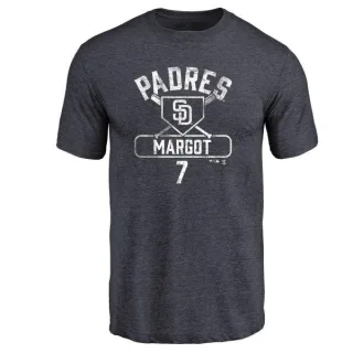 Manuel Margot San Diego Padres Base Runner Tri-Blend T-Shirt - Navy