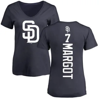 Manuel Margot Women's San Diego Padres Backer Slim Fit T-Shirt - Navy