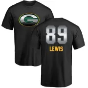 Marcedes Lewis Green Bay Packers Midnight Mascot T-Shirt - Black