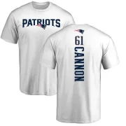 Marcus Cannon New England Patriots Backer T-Shirt - White