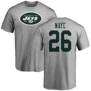 Marcus Maye New York Jets Name & Number Logo T-Shirt - Ash