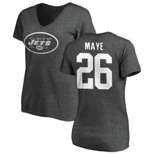 Marcus Maye Women's New York Jets One Color T-Shirt - Ash