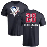 Marcus Pettersson Pittsburgh Penguins Name and Number Banner Wave T-Shirt - Navy