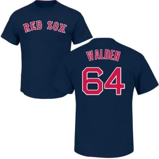 Marcus Walden Boston Red Sox Name & Number T-Shirt - Navy