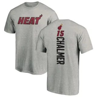 Mario Chalmer Miami Heat Ash Backer T-Shirt