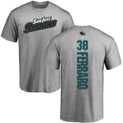 Mario Ferraro San Jose Sharks Backer T-Shirt - Ash