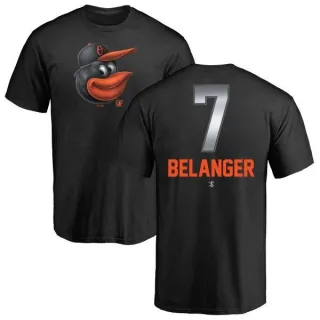 Mark Belanger Baltimore Orioles Midnight Mascot T-Shirt - Black