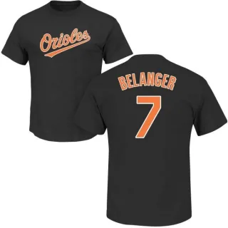 Mark Belanger Baltimore Orioles Name & Number T-Shirt - Black