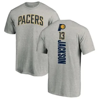 Mark Jackson Indiana Pacers Ash Backer T-Shirt