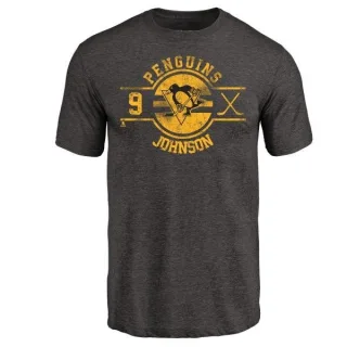 Mark Johnson Pittsburgh Penguins Insignia Tri-Blend T-Shirt - Black