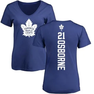 Mark Osborne Women's Toronto Maple Leafs Backer T-Shirt - Blue