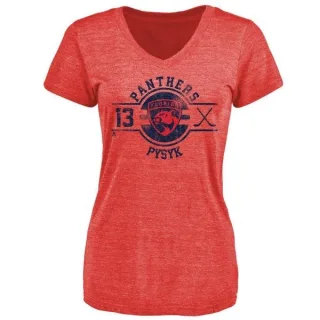 Mark Pysyk Women's Florida Panthers Insignia Tri-Blend T-Shirt - Red