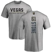 Mark Stone Vegas Golden Knights Backer T-Shirt - Heathered Gray