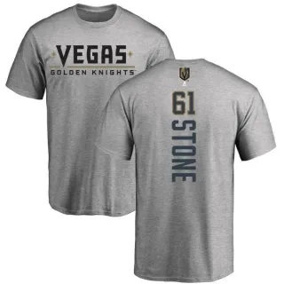 Mark Stone Vegas Golden Knights Backer T-Shirt - Heathered Gray