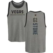 Mark Stone Vegas Golden Knights Backer Tri-Blend Tank - Heathered Gray