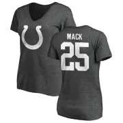 Marlon Mack Women's Indianapolis Colts One Color T-Shirt - Ash