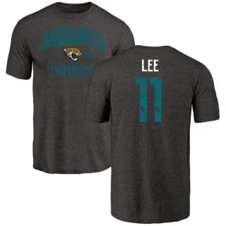 Marqise Lee Jacksonville Jaguars Black Distressed Name & Number Tri-Blend T-Shirt