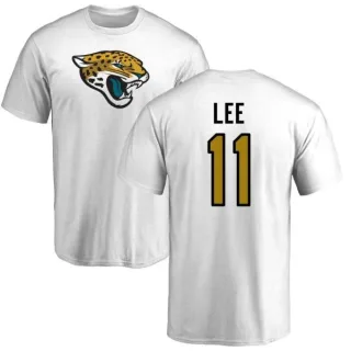 Marqise Lee Jacksonville Jaguars Name & Number Logo T-Shirt - White