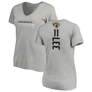 Marqise Lee Women's Jacksonville Jaguars Backer V-Neck T-Shirt - Ash