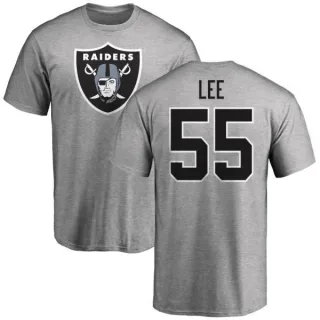 Marquel Lee Oakland Raiders Name & Number Logo T-Shirt - Ash