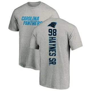 Marquis Haynes Carolina Panthers Backer T-Shirt - Ash