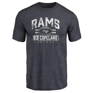 Marquise Copeland Los Angeles Rams Flanker Tri-Blend T-Shirt - Navy