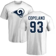 Marquise Copeland Los Angeles Rams Name & Number Logo T-Shirt - White