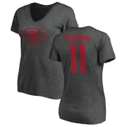 Marquise Goodwin Women's San Francisco 49ers One Color T-Shirt - Ash