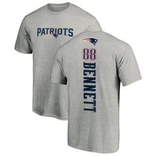 Martellus Bennett New England Patriots Backer T-Shirt - Ash