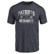 Martellus Bennett New England Patriots Flanker Tri-Blend T-Shirt - Navy