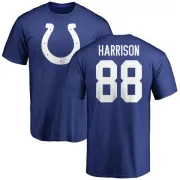 Marvin Harrison Indianapolis Colts Name & Number Logo T-Shirt - Royal